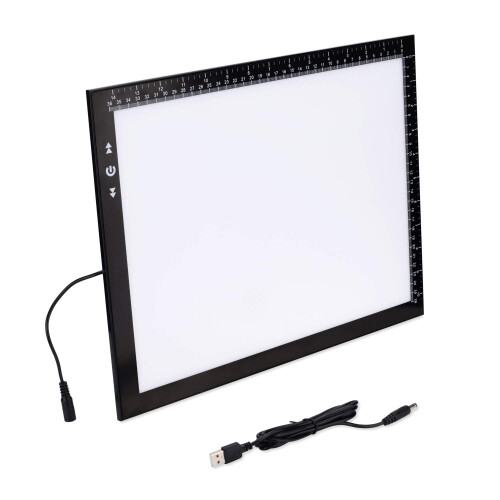 HSK B4/A3s LED Light Pad Light Box Lock/Unlock Modes Touch Dimmer Button Super Brightness 6000 Lux