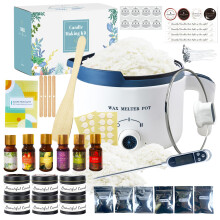 Ksedcon Soy Wax Candle Making Kit for Adults, Candle Making and Wax Melt Maker, Candle Maker Kit with Electric Wax Melter to Make Your Own Scented