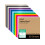 Value Vinyl - Matte, Rainbow Sampler - 12x12 in (50) 1