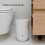 Umbra Umbra 023269-660 Touch Waste Bin with Lid, White 4