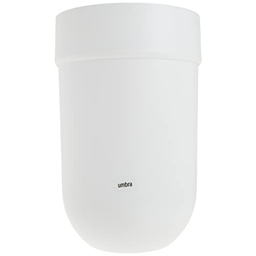 Umbra Umbra 023269-660 Touch Waste Bin with Lid, White 1