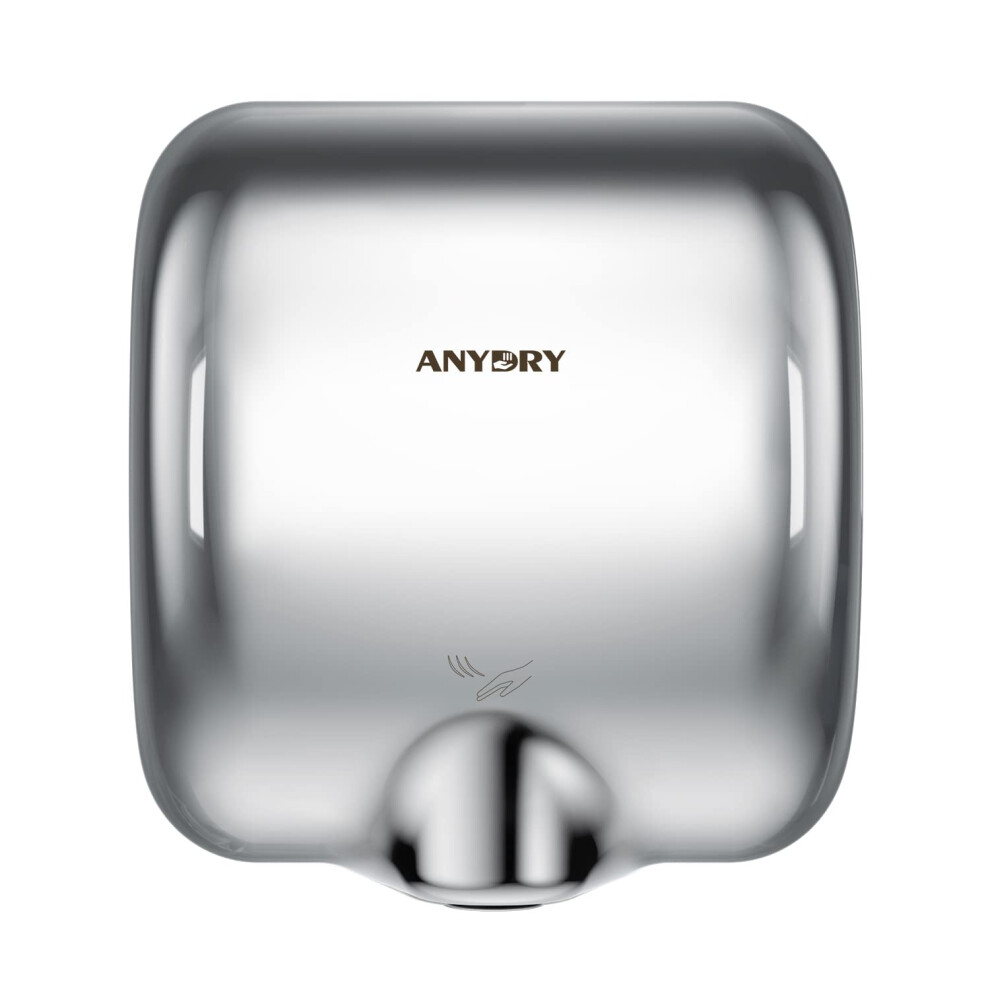 Anydry 2800 Commercial Hand Dryer,Heavy Duty Stainless Steel Hand Dryers,Electric Hand Dryer For Toilet.(Polished) 5051220087918
