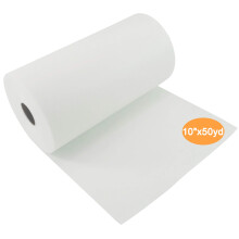 New brothread Cut Away Machine Embroidery Stabilizer Backing 10" x50 Yd (25cmx46M) roll - Medium Weight 70gm (2.5oz) - Cut into Variable Sizes - for