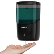 AIKE Automatic Soap Dispenser Wall Mounted, 650 ML Large Capacity, Bathroom Kitchen Hand Wash Soap Dispenser, Commercial Wall Mounted Automatic Liquid