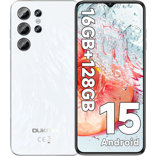 OUKITEL (White) OUKITEL C1 Smartphone 6(4+2)GB  128GB