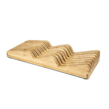 Robert Welch Signature Bamboo Knife Drawer Unit. Made from Durable Bamboo with Capacity to Store 13 Knives.