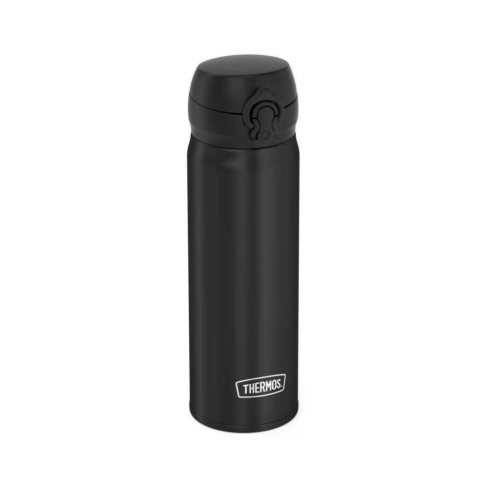 Thermos 4035.232.050 Ultralight Flask, 500 Ml, Extremely Lightweight, 210 G, Drinking Bottle, Dishwasher Safe, Flask Keeps Hot Black