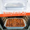 webake Enamel Roasting Tin Pie Dish Baking Tray Bakeware Oven Pans, 36 x 24 x 7 cm 5