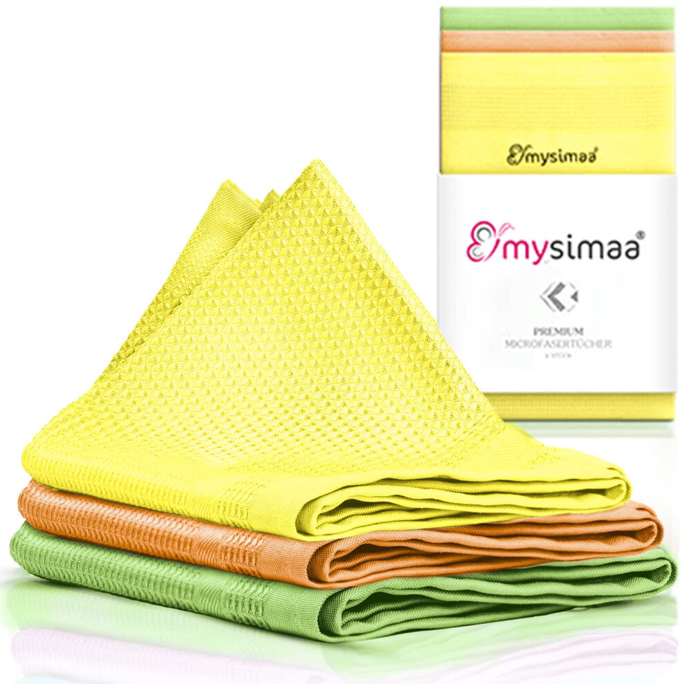 mysimaa? Neon cleaning cloths premium professional microfibre all-purpose cleaning cloths without cleaning agents for streak-free shine in the home,-image-OPC-PH2ZVFN-NEW