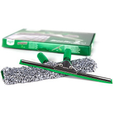 Unger AK011AUNGER ErgoTec 2-in1 Window Cleaner Starter Kit - Squeegee & Microfibre Power Washer Sleeve,Green,35cm