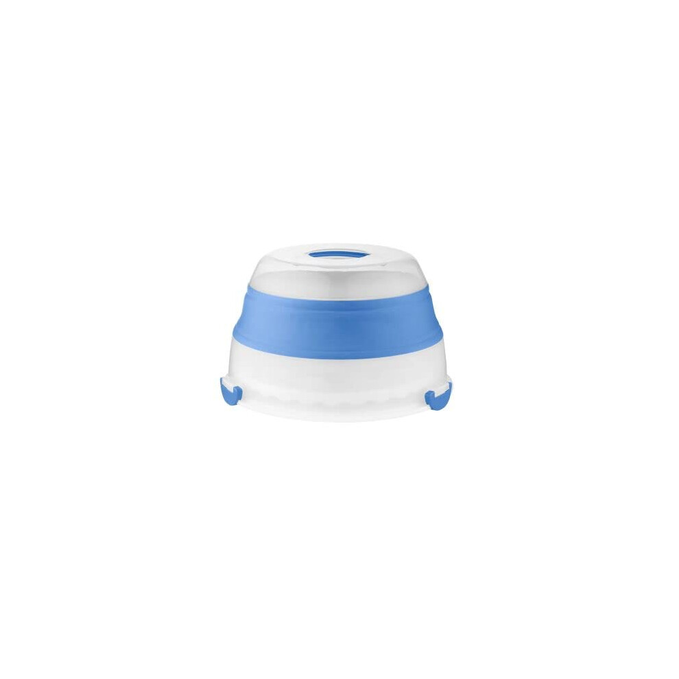 lakeland Collapsible Cupcake & Cake Carrier Holds 1 large cake or 24 cupcakes - 2 layers