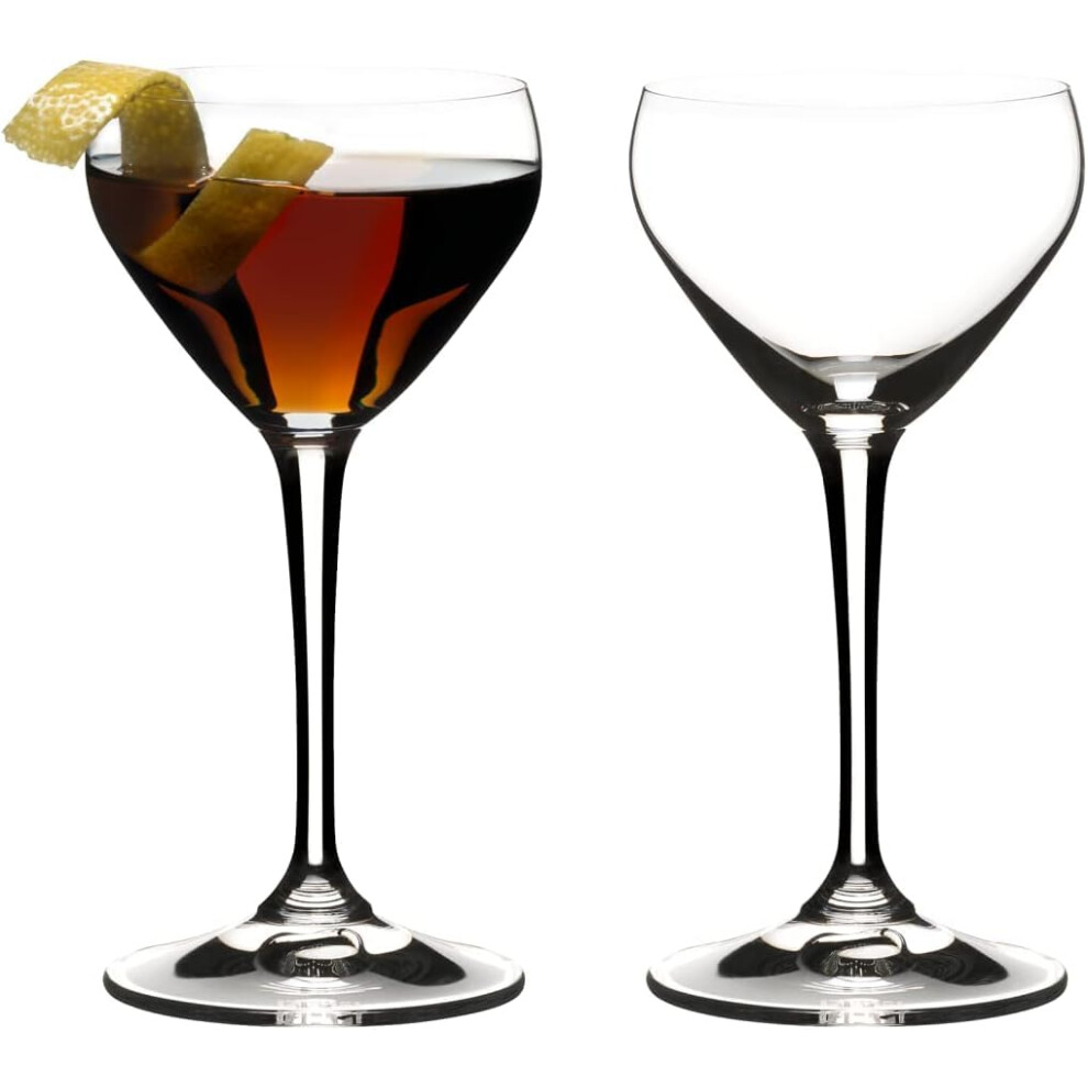 RIEDEL Drink Specific Glassware Nick & Nora Cocktail Glass 2 Count (Pack of 1)