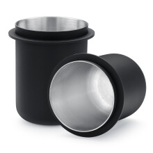 Normcore 58mm Dosing Cup - Espresso Coffee Dosing Cup Compatible with 58mm Portafilter - Non-Stick Coating Black - 304 Stainless Steel - Espresso