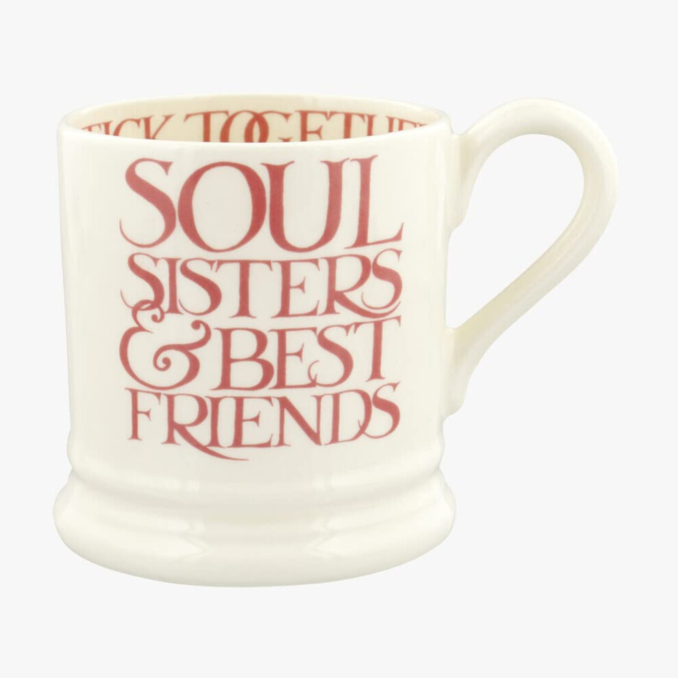 Emma Bridgewater Large Mug 1/2 Pint, Ceramic Coffee Mug Large - Stoneware Mug, Cappuccino, Latte, Coffee, Tea Cup - Beautiful Mugs, Birthday Gift -