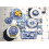 Spode Blue Italian Covered Butter Dish (Blue, White), #REF! 2