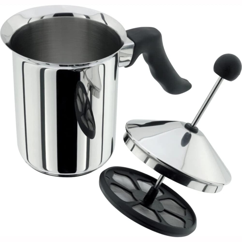 Judge Milk Frother/Sauce Pot Jug, 18/10 Stainless Steel, Induction Ready, Stay Cool Handle, Dishwasher Safe, 800ml 25 Year Guarantee