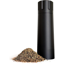 MANNKITCHEN Pepper Cannon Pepper Grinder - Professional Grade Heavy Duty, High Output Pepper Mill - Grind 10x Pepper for Steaks, BBQ & More