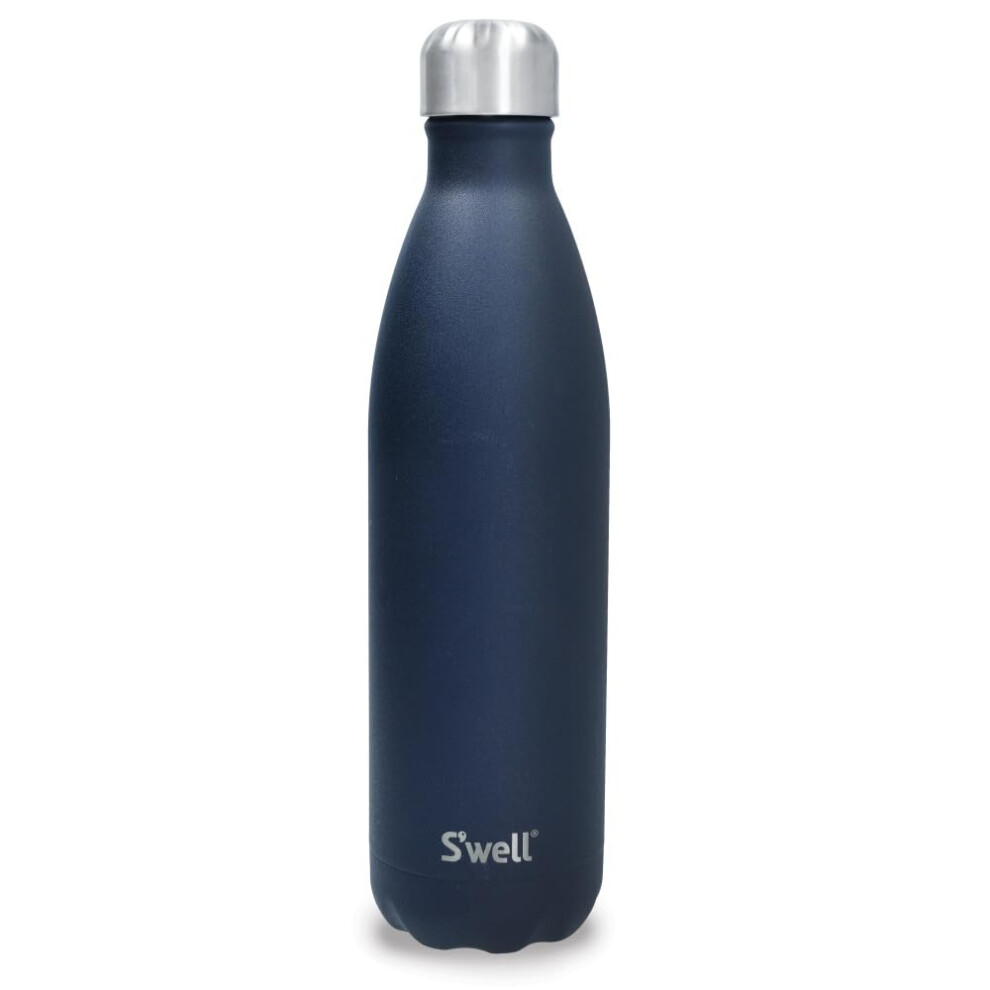 S'well Stainless Steel Reusable Water Bottle, 750ml, Azurite, Triple Insulated and Leak Proof Drinking Bottle for Hot and Cold Beverages up to 48h-image-OPC-PH2ZX86-NEW