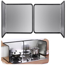 Stove Splatter Guard for Cooking Cooker Splash Guard Foldable Kitchen Oil Splash Guard Splashback for Kitchen Oil Splatter Guard Hob Splash Guard