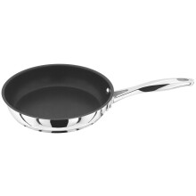 Stellar Profile Stainless Steel Teflon Non-Stick Frying Pan 20cm, Induction Ready, Oven Safe