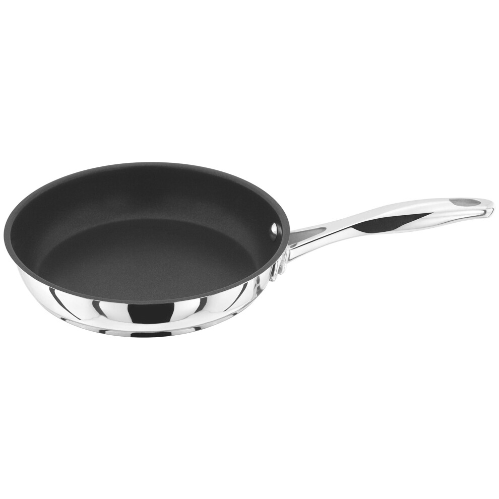 Stellar Profile Stainless Steel Teflon Non-Stick Frying Pan 20cm, Induction Ready, Oven Safe-image-OPC-PH2ZXJY-NEW