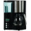 Melitta Melitta Filter Coffee Maker with Glass Pourer, Hot Hold and Timer Function, Optima Timer, Black, 100801 1