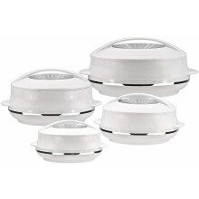 SCHOFIELD AND BLOOM Insulated Serving Dish Warmer with Lid Double Wall Hot Pot Casserole Stainless Steel Kitchenware Cold Hot Food Storage Containers