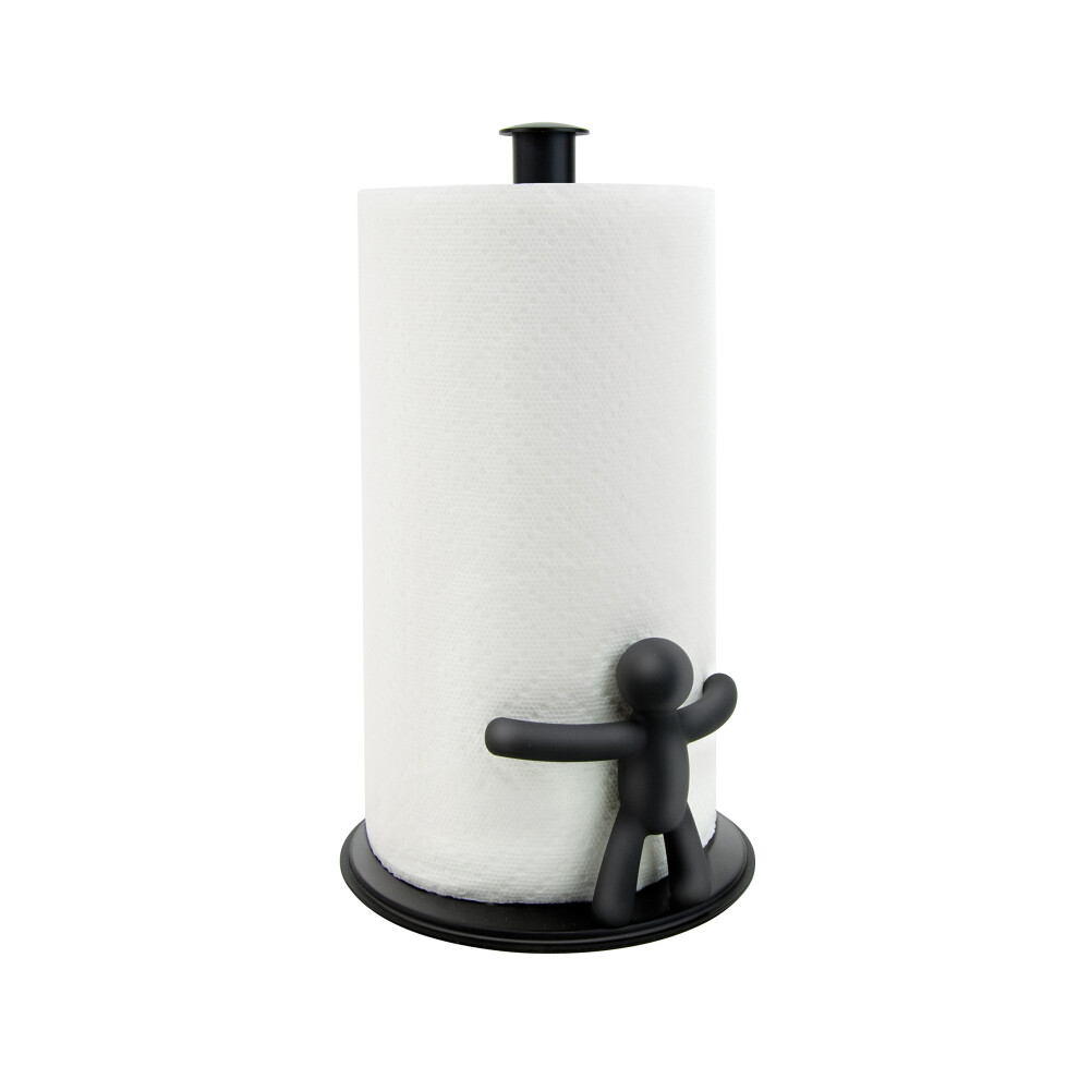 Umbra Buddy Counter Top Paper Towel Holder, Black, 11 x 3.5