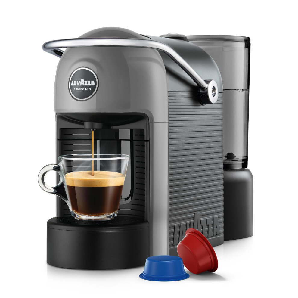 Lavazza, A Modo Mio Jolie EVO, Coffee Capsule Machine, Made from 36% Recycled Plastic, Compatible with A Modo Mio Pods, with Removable Cup Rest,