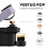 Krups Krups Nespresso Vertuo pop coffee pod machine, Lilac 3