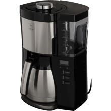 Melitta 1025-18 Look V Timer filter coffee machine with thermal jug and timer function, 1080, removable water tank and descaling program, 1.25 liters,