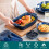vancasso Starry Casserole Dish with Lid, 1.9 Quart Deep Lasagna Pan Ceramic Bakeware Covered Casserole Dish 3