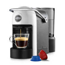 Lavazza, A Modo Mio Jolie EVO, Coffee Capsule Machine, Made from 36% Recycled Plastic, Compatible with A Modo Mio Pods, with Removable Cup Rest,