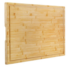 Utoplike Extra Large Cutting Board(76.2 x 50.7 x 2.5 cm), Bamboo Wooden Cutting Boards for Kitchen, XL Big Butcher Block Chopping Board with Juice