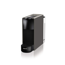 Nespresso Krups XN110BRD Essenza mini coffee capsule machine | 0.6 L | 19 bar | energy saving mode | grey | energy class A