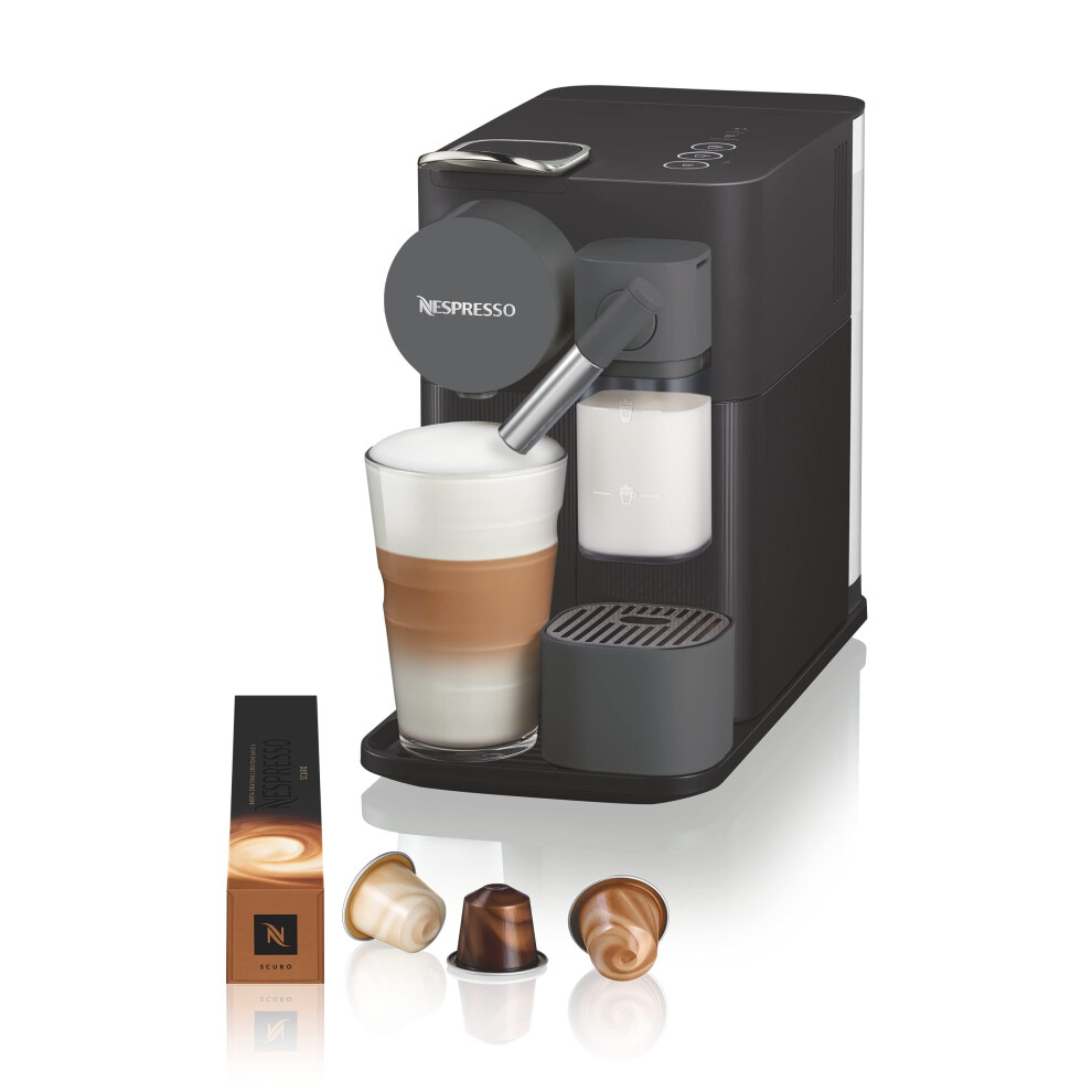 De'Longhi Lattissima One Evo Automatic Coffee Maker, Single-Serve Capsule Coffee Machine, Automatic frothed milk, Cappuccino and Latte, EN510.B, 1450