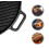 Double Sided Cast Iron Griddle Pan for BBQ - 30 cm 4