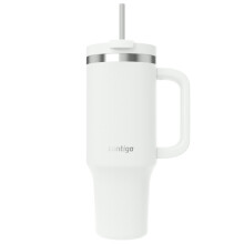 Contigo Streeterville Tumbler 1200 ml with Handle | Stainless Steel Vacuum Insulated Water Bottle with Straw and Lid | Cold for 29 Hours | Travel Mug
