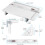 eSynic A3 Drawing Board Set, A3 Multifunction Drafting Table Adjustable Measuring System Angle Parallel Motion Drawing Board with Protractor, Paper 5