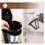 Aigostar Filter Coffee Machine, Programmable Drip Coffee Maker with 24hr Timer & 40min Keep Warm, Fast Brewing, 1.5L Coffee Filter Machine with 4
