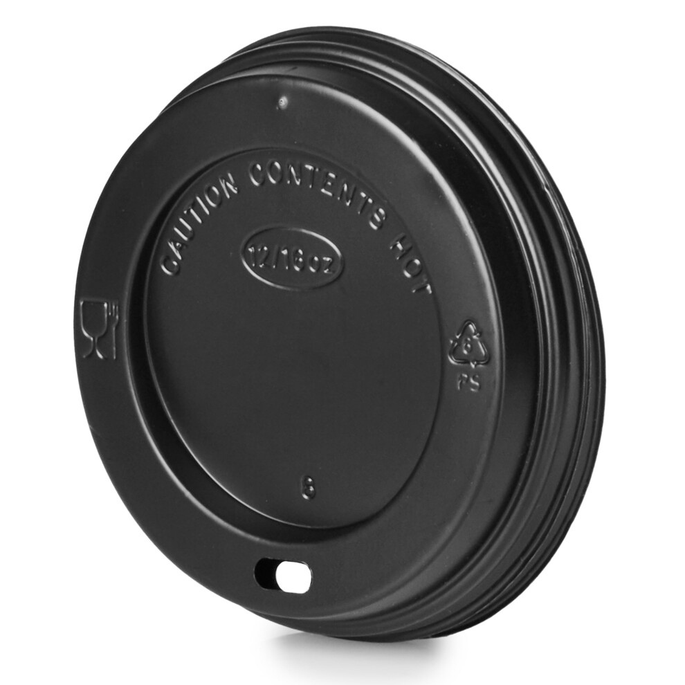 Signature Packaging - Ripple Coffee Cup Lids - 12Oz, 16Oz (345Ml, 473Ml) - 500 Pack