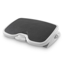 Kensington Adjustable Ergonomic Foot Rest - SoleMate Plus Under Desk Foot Rest for Improved Posture, Siatica and Orthopedic Relief - Grey (56146) ,