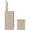 Seconique Seconique Nevada Dressing Table Set in Grey Gloss/Light Oak Effect Veneer 3