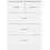Seconique Seconique Nevada 3+2 Drawer Chest in White Gloss 4