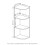 Furinno Pasir 3-Tier Corner Open Shelf Bookcase, White 2