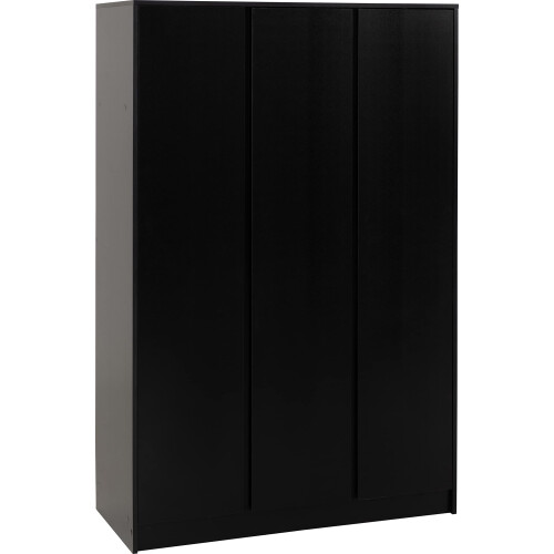 Seconique Seconique Malvern 3 Door Wardrobe in Black