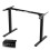 ERGOMAKER Height Adjustable Standing Desk Frame without Desktop, Single Motor Two-Stage Electric Frame with Automatic Memory Smart Handset (Black) 1