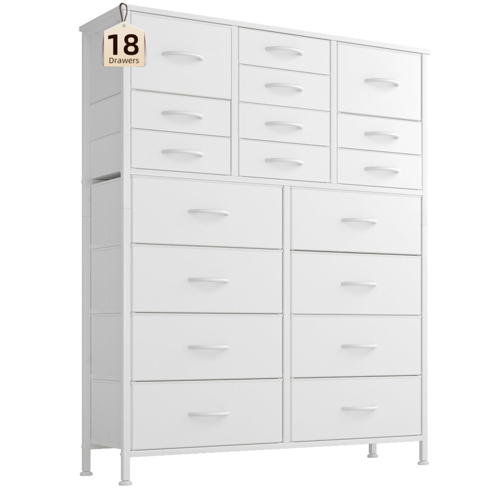 CAIYUN Chest of Drawers with 18 Drawers? Dressers & Chests of Drawers for Bedroom? Storage Drawers for Kids? Bedroom Furniture Toy Storage Clothes-image-OPC-PH525QV-NEW