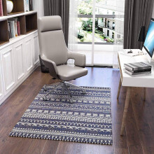 Luxury Office Chair Mat for Carpeted Floor, Desk Chair Mat hardwood floors, 136x100cm Chair Mat Protector Carpet for Home Office, protects wooden