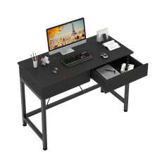 CAIYUN Computer Desk with Drawers, Dressing Table, Vanity Desk, Make Up Desks, Home Office Desks with Storage, Study Tables for Small Space, Laptop